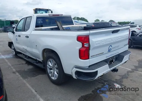 2021 Chevrolet Silverado 1500 2Wd Double Cab Standard Bed Custom from USA, damaged, VIN 1GCRWBEFXMZ254671